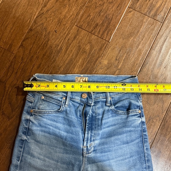 Mother high waisted Rascall Flood  Blue Women's Jeans - Picture 7 of 7